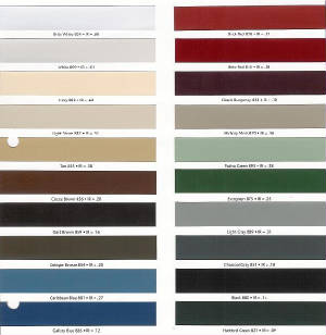 Steel Roofing Colors